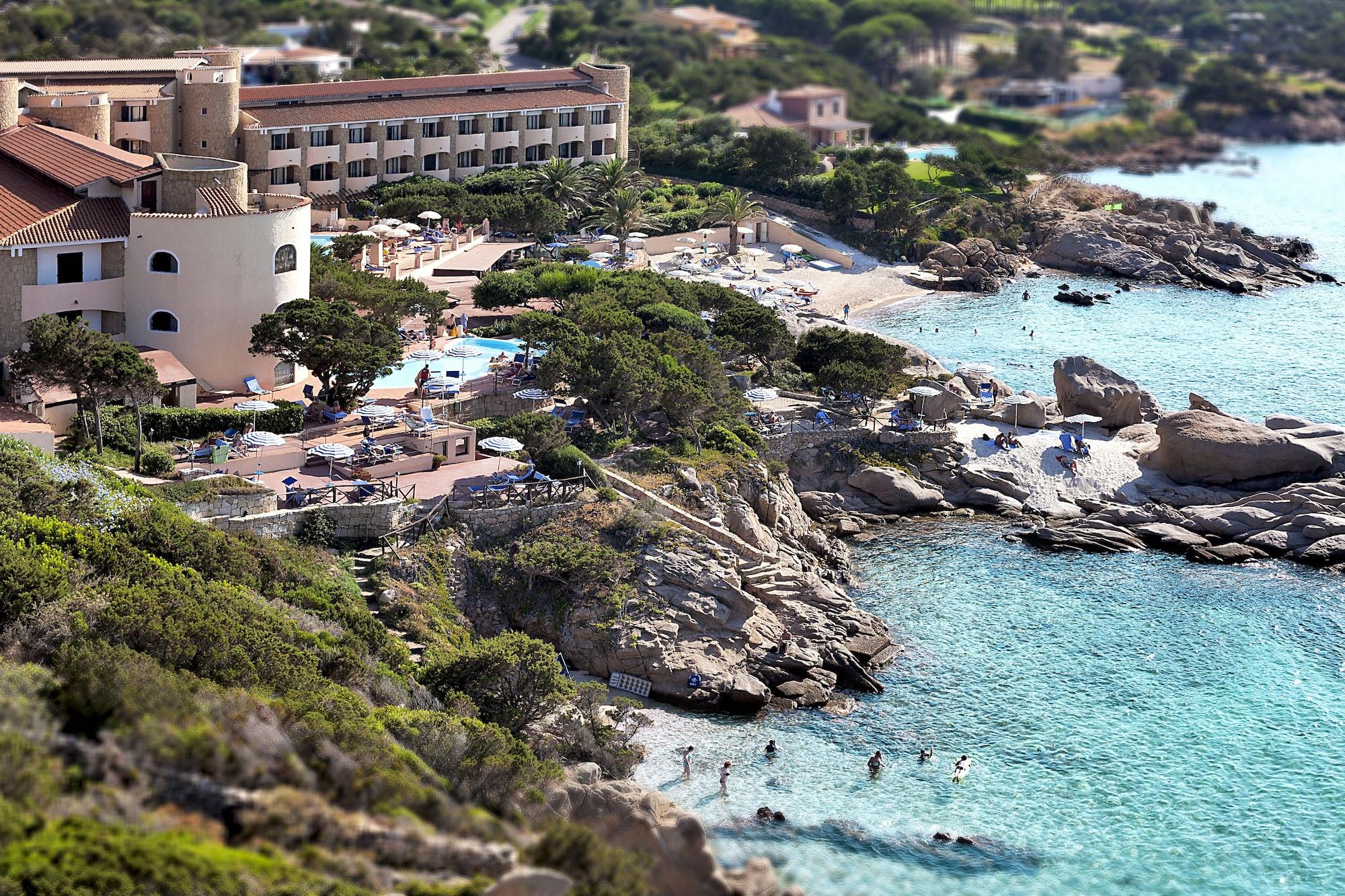 Grand Hotel Smeraldo Beach Baja Sardinia Exteriör bild
